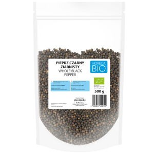 PIEPRZ CZARNY ZIARNISTY BIO 500 g - HORECA