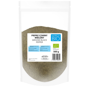 PIEPRZ CZARNY MIELONY BIO 500 g - HORECA