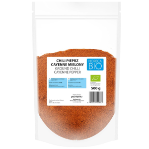 CHILI (PIEPRZ CAYENNE) BIO 500 g - HORECA