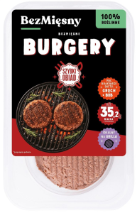 BURGERY ROŚLINNE 220 g - BEZMIĘSNY