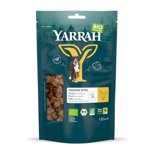 (DLA PSA) PRZYSMAK - KOSTKI TRENINGOWE Z KURCZAKIEM I SPIRULINĄ BIO 150 g - YARRAH