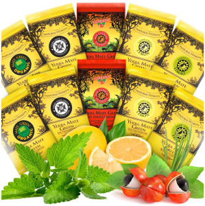 ZESTAW PRÓBEK YERBA MATE MIX (10 x 50 g) 500 g - YERBA MATE GREEN