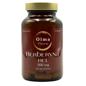 BERBERYNA HCL (500 mg) 60 KAPSUŁEK - OLMA PHARM