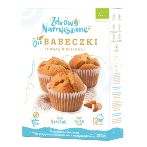 MIESZANKA NA BABECZKI Z MĄKĄ MIGDAŁOWĄ BEZGLUTENOWA BIO 272 g - ZDROWO NAMIESZANE