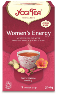 przecena HERBATKA DLA KOBIET - ENERGIA (WOMEN'S ENERGY) BIO (17 x 1,8 g) 30,6 g - YOGI TEA