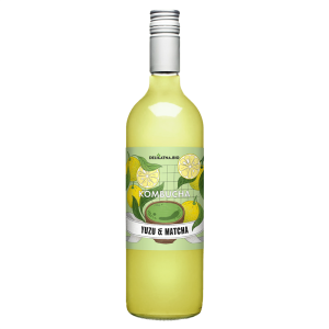 KOMBUCHA YUZU I MATCHA BIO 750 ml - DELIKATNA