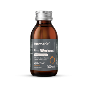 SHOT PRE-WORKOUT POMARAŃCZOWY 100 ml - PHARMOVIT (GYM FOOD)