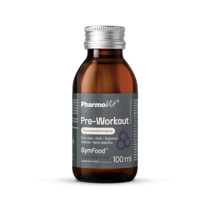 SHOT PRE-WORKOUT O SMAKU OWOCÓW SKANDYNAWSKICH 100 ml - PHARMOVIT (GYM FOOD)