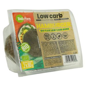 BUŁKI HAMBURGEROWE LNIANE KETO BEZGLUTENOWE BIO (2 szt.) 160 g - BALVITEN