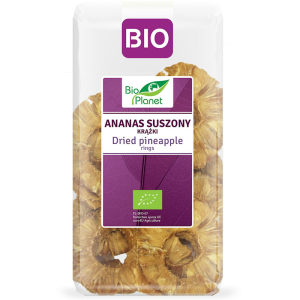 ANANAS SUSZONY KRĄŻKI BIO 300 g - BIO PLANET