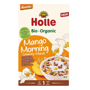 MUSLI Z MANGO BEZ DODATKU CUKRÓW OD 1 ROKU DEMETER BIO 200 g - HOLLE