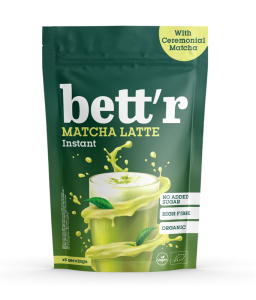 MATCHA LATTE BEZ DODATKU CUKRÓW BIO 200 g - BETT'R