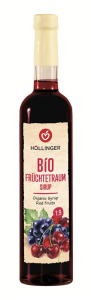 SYROP O SMAKU CZERWONYCH OWOCÓW BIO 500 ml - HOLLINGER