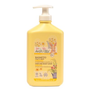PŁYN DO KĄPIELI - SZAMPON 2w1 DLA NIEMOWLĄT I DZIECI Z RUMIANKIEM 500 ml - BABY ANTHYLLIS