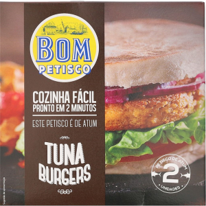 BURGERY Z TUŃCZYKA (2 x 75 g) 150 g - BOM PETISCO