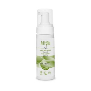 PIANKA DO MYCIA TWARZY OCZYSZCZAJĄCA Z ZIELONĄ HERBATĄ 150 ml - ANTHYLLIS