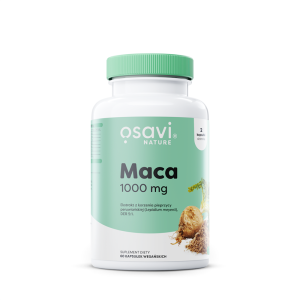 MACA EKSTRAKT (500 mg) BEZGLUTENOWA 60 KAPSUŁEK - OSAVI
