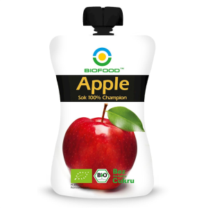 SOK JABŁKOWY 100 % CHAMPION BEZGLUTENOWY BIO 200 g - BIOFOOD