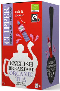 HERBATA CZARNA ENGLISH BREAKFAST FAIR TRADE BIO (20 x 2,2 g) 44 g - CLIPPER