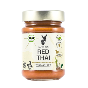 PASTA CURRY RED THAI BEZGLUTENOWA BIO 190 g -  SANCHON
