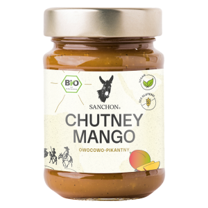SOS MANGO CHUTNEY BEZGLUTENOWY BIO 200 g - SANCHON