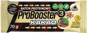 BATON PROTEINOWY KAKAOWY PROBOOSTER BEZGLUTENOWY 70 g - ZMIANY ZMIANY