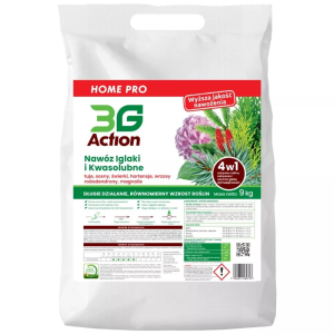 NAWÓZ DO ROŚLIN IGLASTYCH 4w1 ECO 9 kg - 3G ACTION