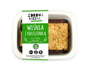 CIASTO KRUCHE Z WIŚNIAMI BEZGLUTENOWE 240 g - ZDROWA MICHA (NA ZAMÓWIENIE)