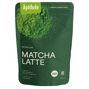 MATCHA LATTE BIO 250 g - APOTHEKE