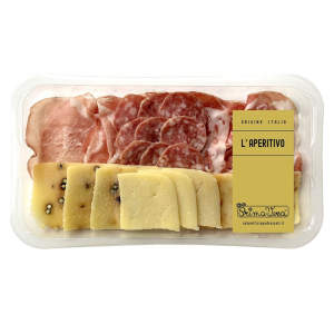 ZESTAW WĘDLIN I SERÓW WŁOSKICH BEZGLUTENOWY BIO - L'APERITIVO 120 g - PRIMAVERA