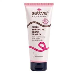 KREM PODKREŚLAJĄCY SKRĘT LOKÓW BEZ SPŁUKIWANIA 200 ml - SATTVA (AYURVEDA)