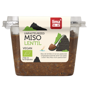 MISO LENTIL (PASTA Z SOCZEWICY I RYŻU) BIO 300 g - LIMA