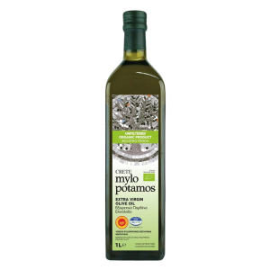 OLIWA Z OLIWEK EXTRA VIRGIN NIEFILTROWANA PDO KRETA BIO 1 L - MYLOPOTAMOS