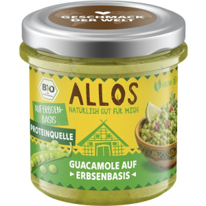 PASTA KANAPKOWA PROTEINOWA W STYLU GUACAMOLE BEZGLUTENOWA BIO 140 g - ALLOS