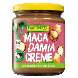 KREM Z ORZECHÓW MAKADAMIA BIO 250 g - RAPUNZEL
