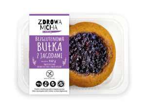 BUŁKI Z JAGODAMI BEZGLUTENOWA (2 szt.) 310 g - ZDROWA MICHA (NA ZAMÓWIENIE)