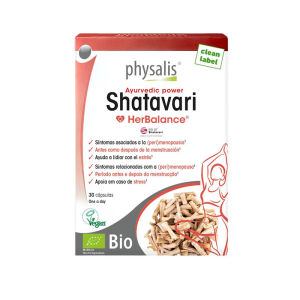 SHATAVARI BIO 30 KAPSUŁEK - PHYSALIS (HERBALANCE)