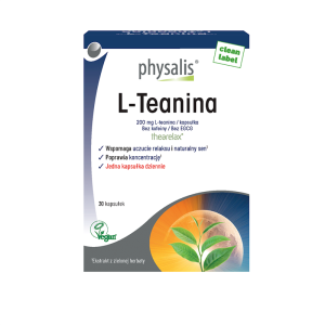 L-TEANINA 30 KAPSUŁEK - PHYSALIS