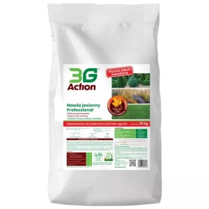NAWÓZ DO TRAWNIKÓW JESIENNY ECO 25 kg - 3G ACTION (PRODUKT SEZONOWY)