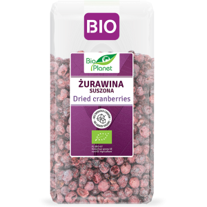 ŻURAWINA SUSZONA NIESŁODZONA BIO 100 g - BIO PLANET