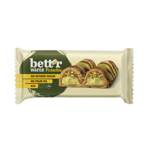 WAFELEK Z NADZIENIEM PISTACJOWYM BIO 34 g - BETT'R