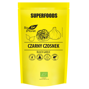 CZARNY CZOSNEK BEZGLUTENOWY BIO 70 g - BIO PLANET SUPERFOODS