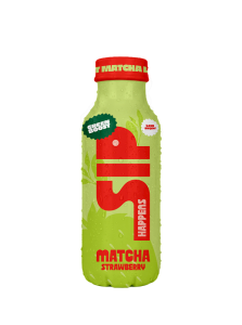 NAPÓJ MATCHA LATTE O SMAKU TRUSKAWKOWYM BEZ DODATKU CUKRÓW 250 ml - SIP