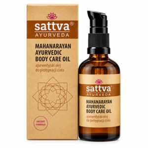 OLEJEK AJURWEDYJSKI DO CIAŁA MAHANARAYAN 100 ml - SATTVA