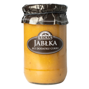 JABŁKA BEZ DODATKU CUKRÓW BEZGLUTENOWE 680 g - KROKUS