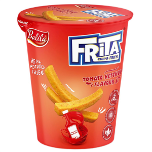 FRYTKI ZIEMNIACZANE SMAŻONE O SMAKU KETCHUPU BEZGLUTENOWE 40 g - BALILA