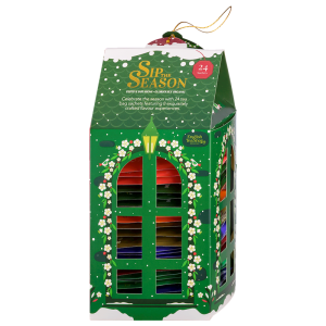 HERBATKA MIX BIO LATARNIA ŚWIĄTECZNA 8 SMAKÓW (24 x 1,5 g) 36 g - ENGLISH TEA SHOP ORGANIC (PRODUKT SEZONOWY)