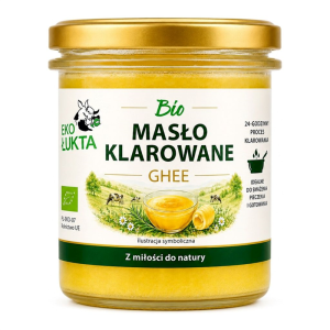 MASŁO KLAROWANE GHEE BIO 240 g - EKO ŁUKTA