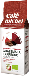 KAWA MIELONA ARABICA 100 % ESPRESSO GWATEMALA FAIR TRADE BIO 250 g - CAFE MICHEL