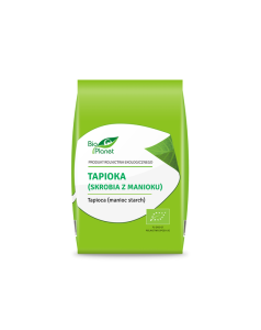 TAPIOKA (SKROBIA Z MANIOKU) BEZGLUTENOWA BIO 400 g - BIO PLANET